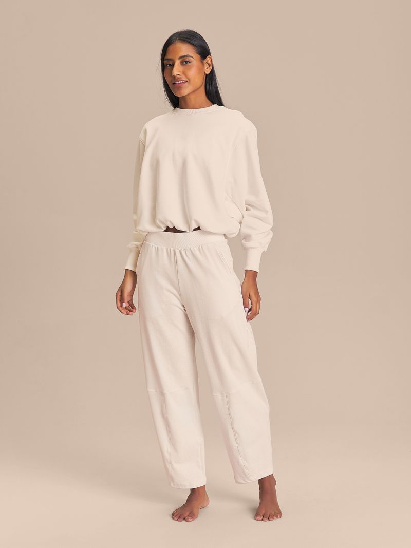 CALCA BALLOON EARTH KNIT 1