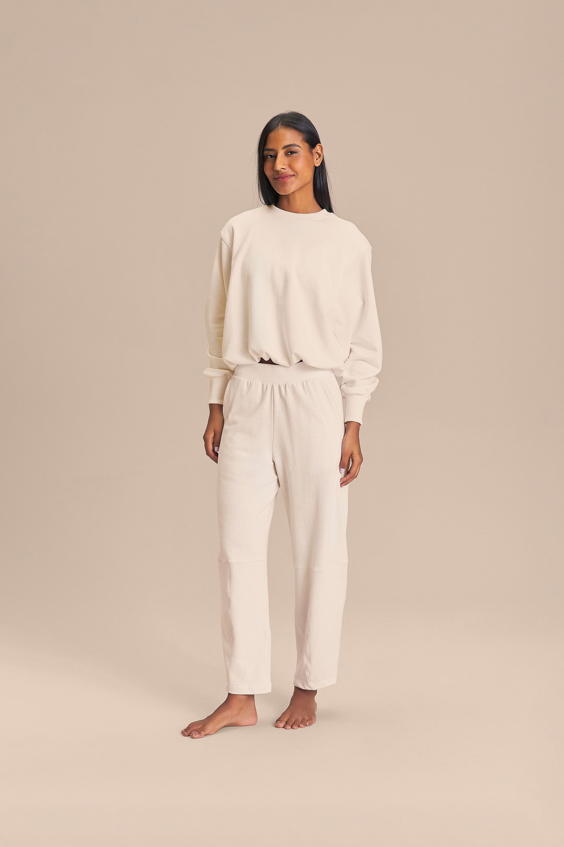 CALCA BALLOON EARTH KNIT 4