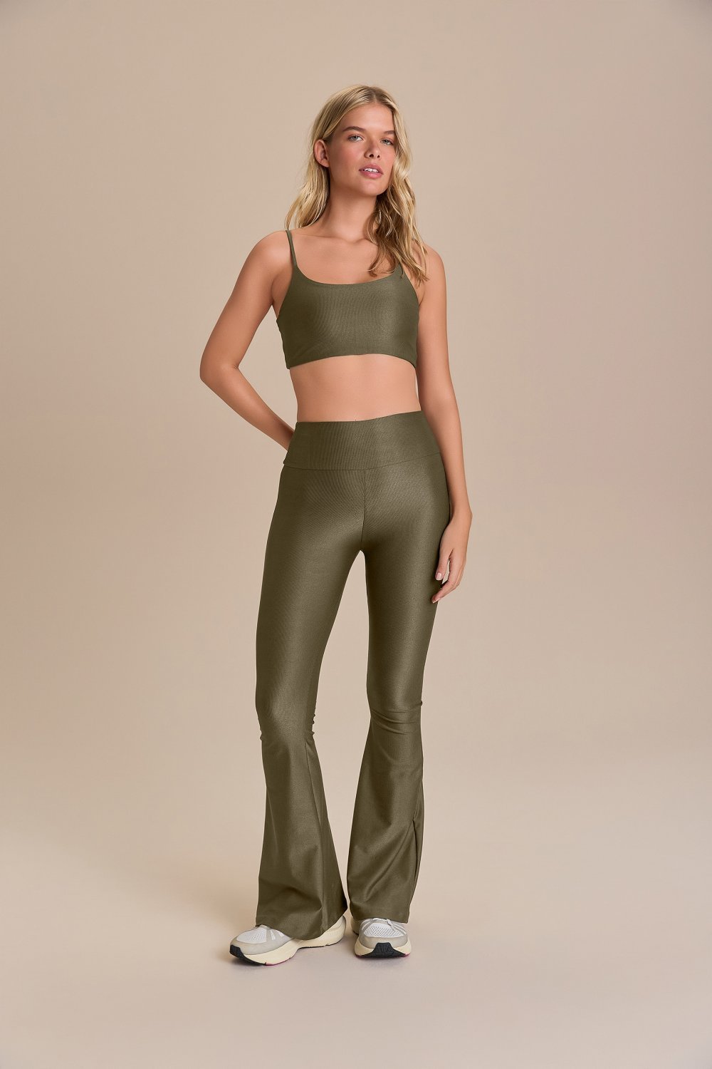 Top Curve Allure Adaptiv Cor:Verde Escuro;Tamanho:M