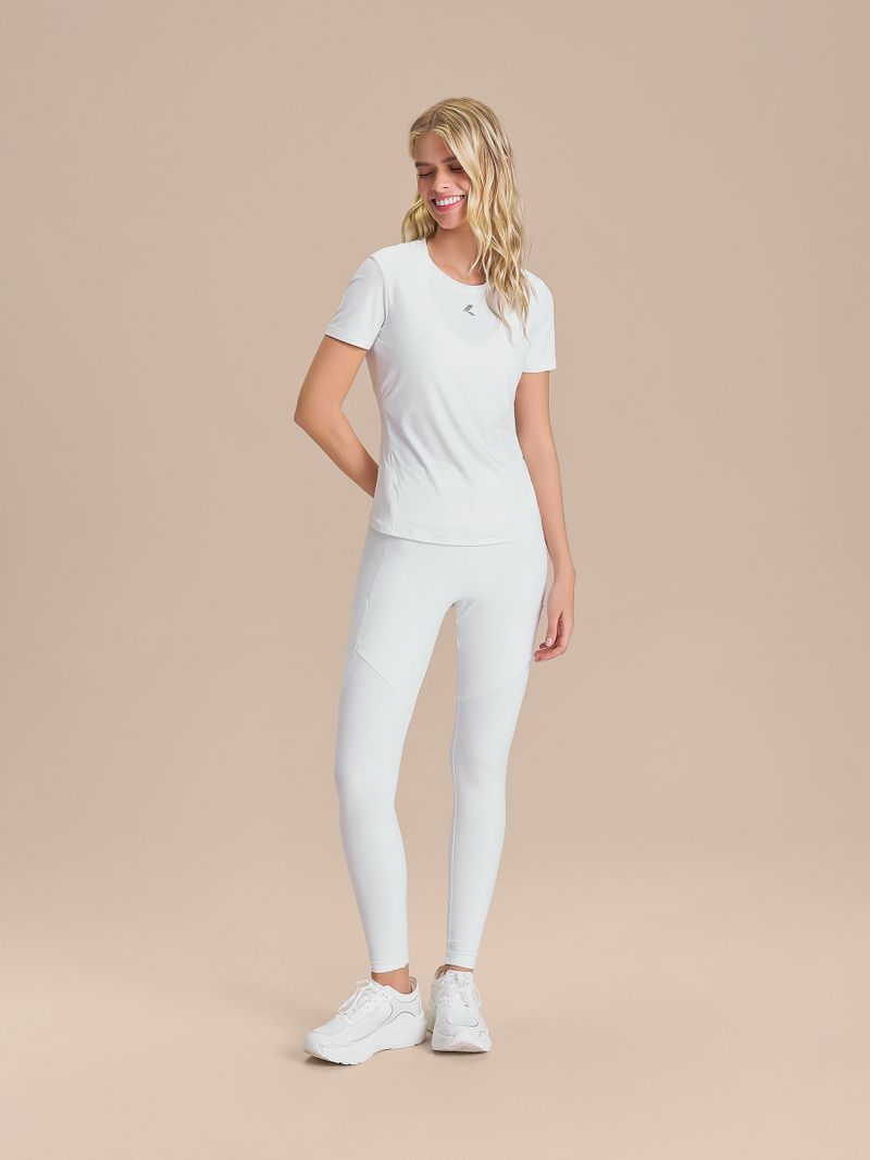 Legging Six Pockets Speed Cor:Branco;Tamanho:P 1