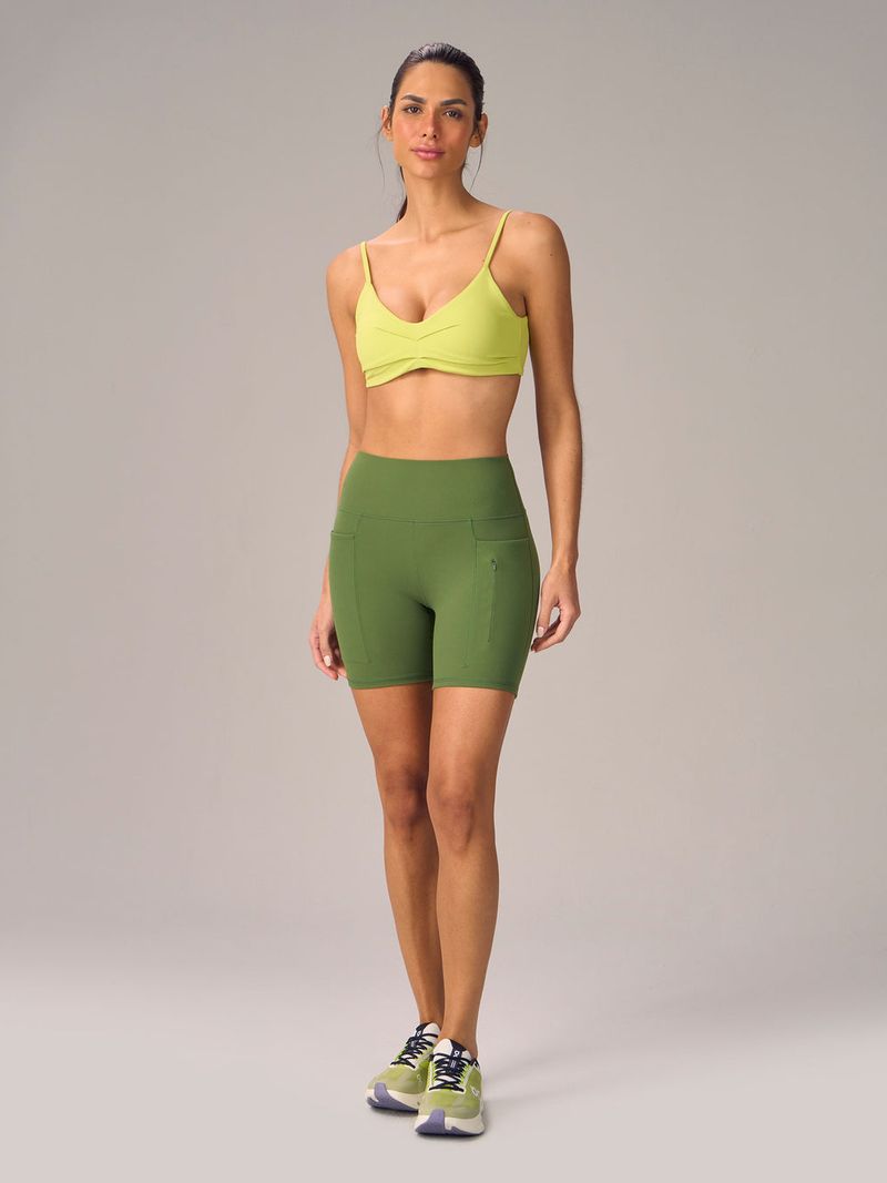 SHORTS 3 BOLSOS Cor:Verde;Tamanho:P 3
