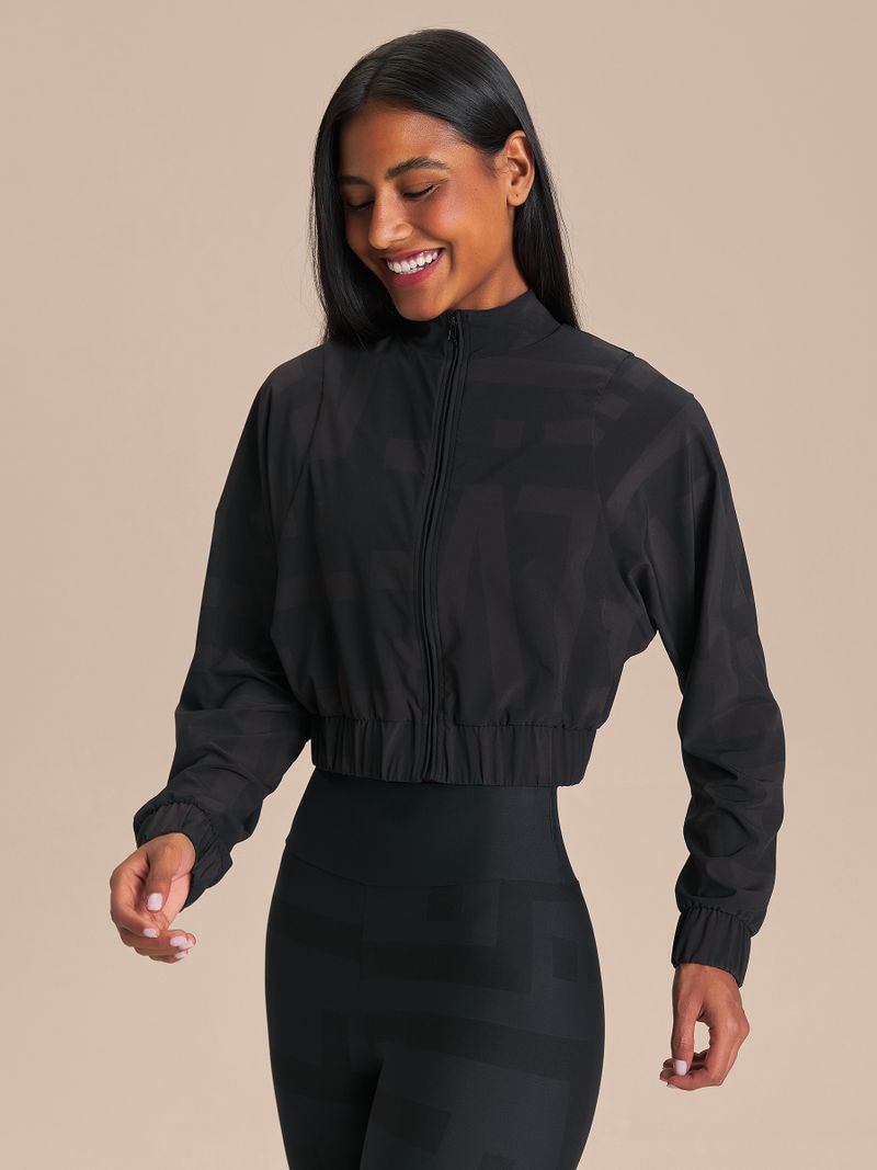 Jaqueta Maxi LIVE Cor:Preto;Tamanho:M 1