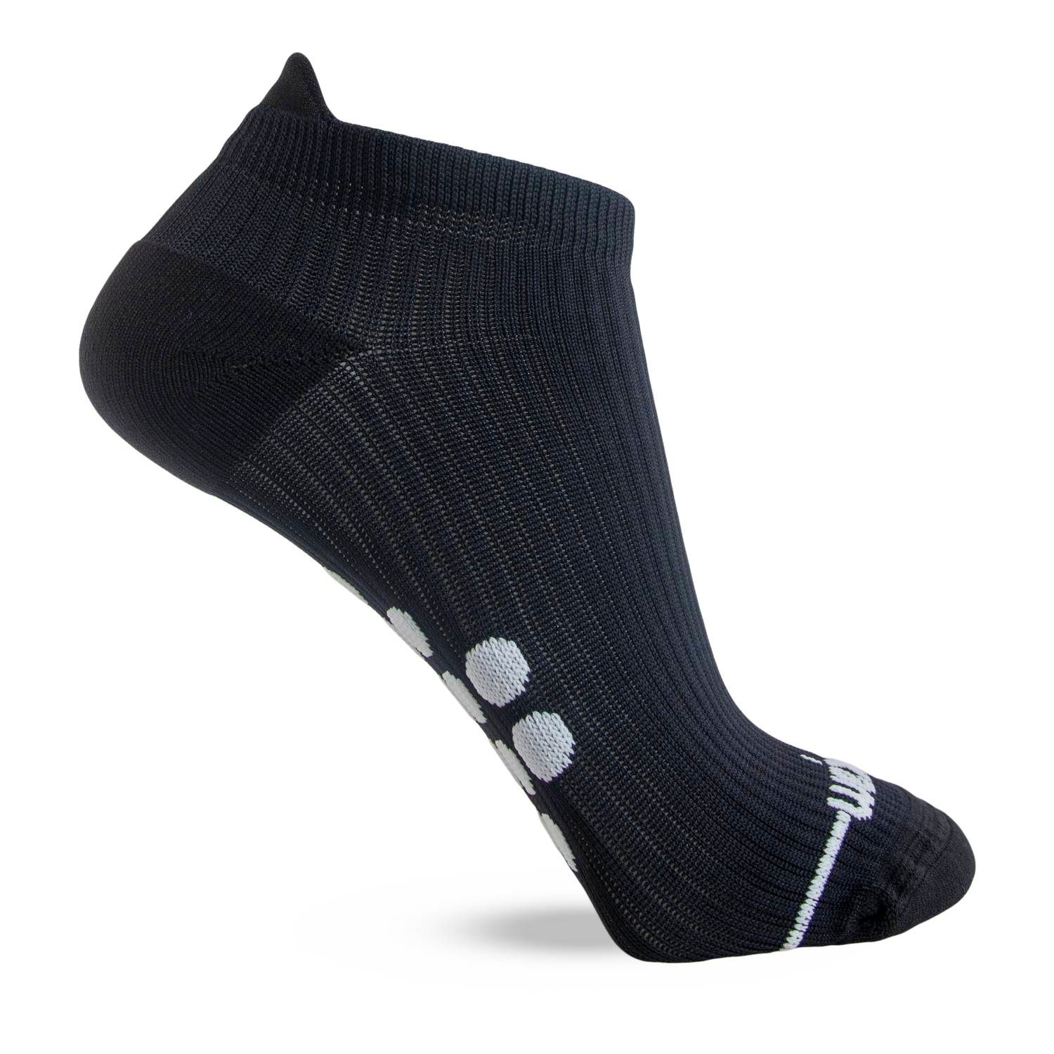 MEIA PERFORMANCE FEMININA SAPATILHA COMPRESSAO FIO EMANA Cor:Preto;Tamanho:34-39 1