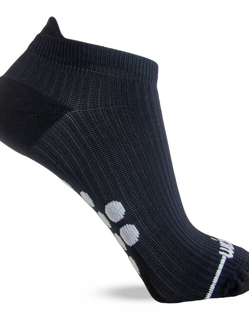 MEIA PERFORMANCE FEMININA SAPATILHA COMPRESSAO FIO EMANA Cor:Preto;Tamanho:34-39 1