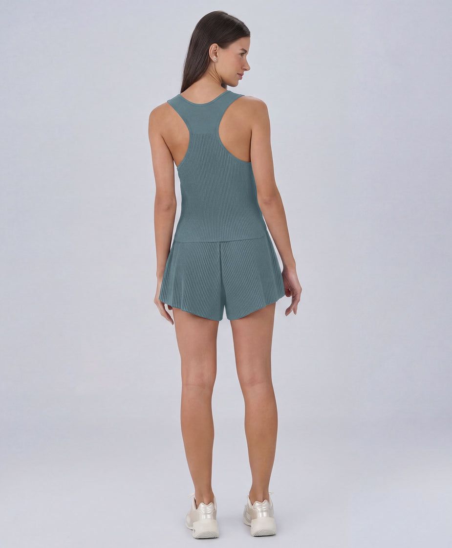 REGATA COM PLISSADO ALTO GIRO Cor:Cinza;Tamanho:M 3