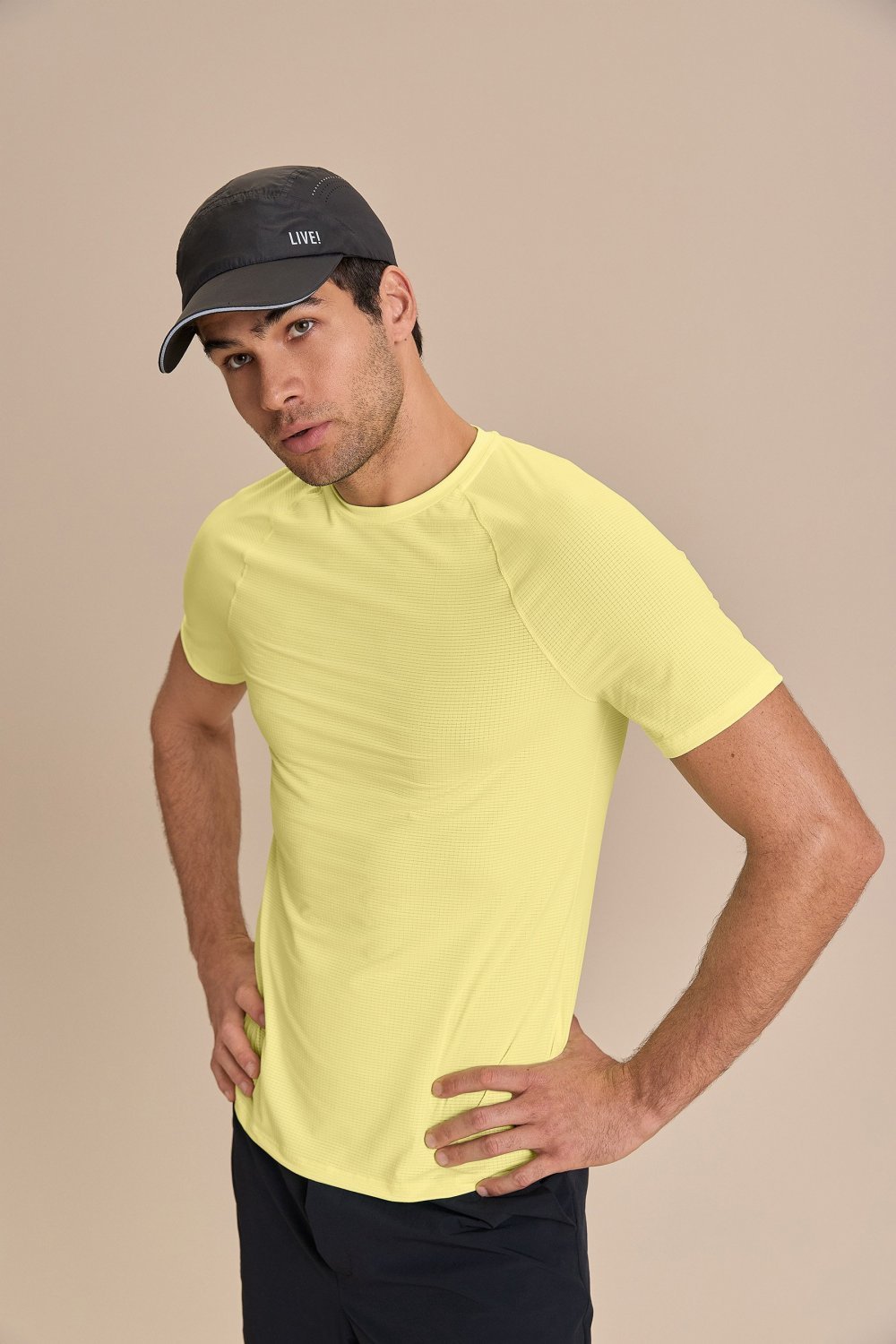 Camiseta Fit Air Move Men Cor:Mocassim;Tamanho:M