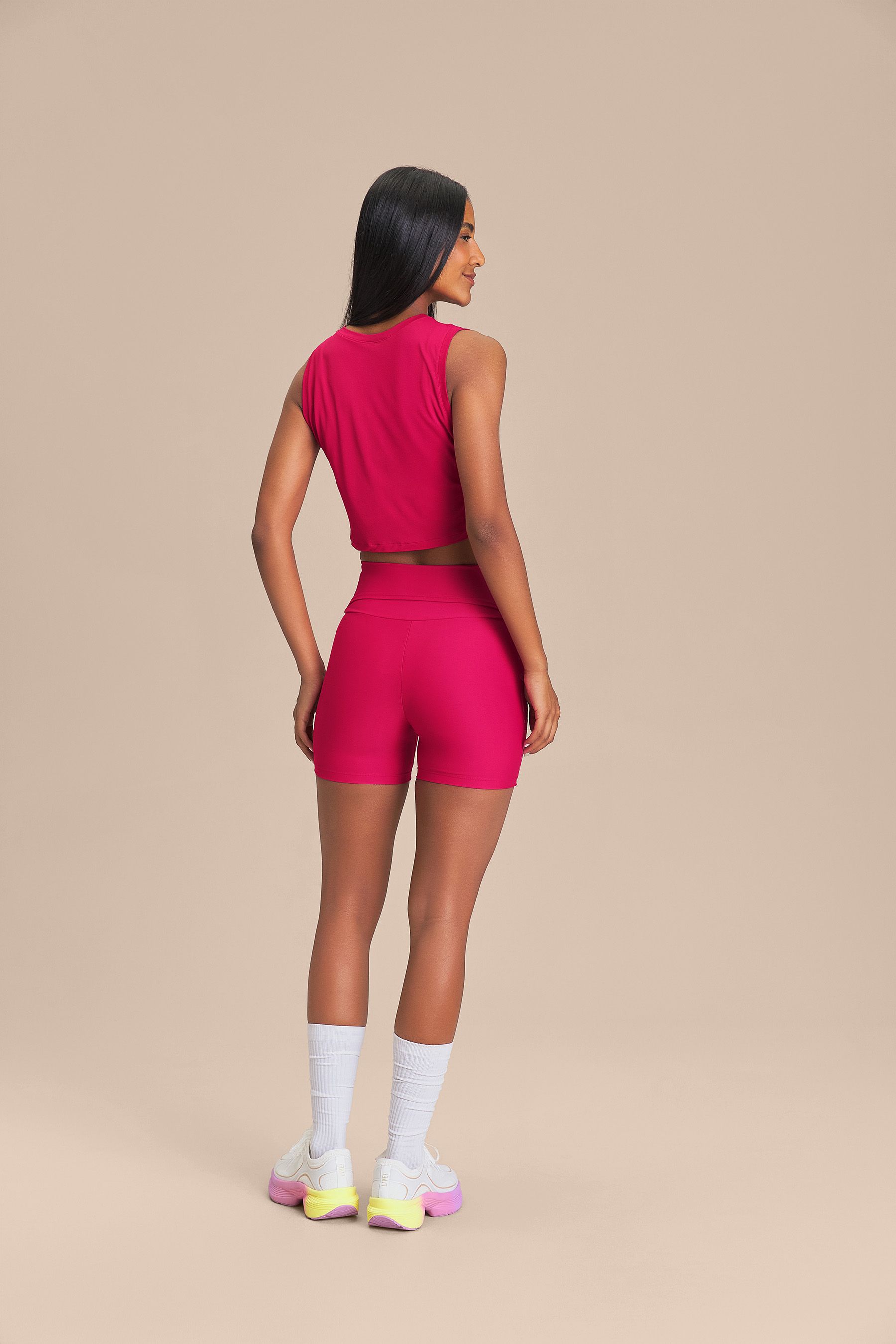 Regata Cropped LIVE Comfort Cor:Verde Claro;Tamanho:M 6