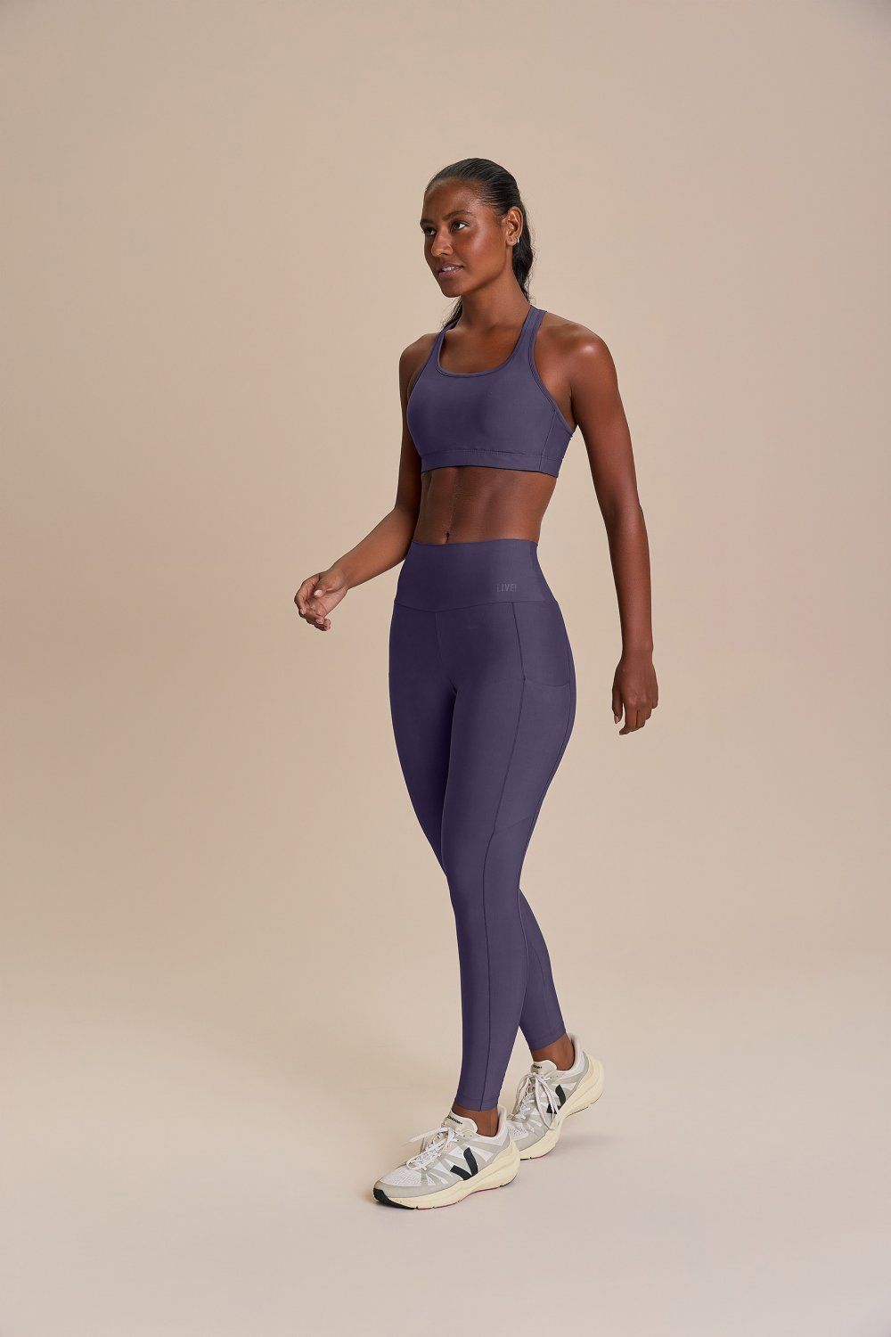 Legging Intense Race Pro Cor:Azul;Tamanho:M 2