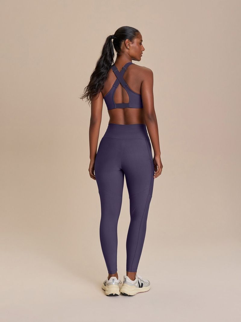Legging Intense Race Pro Cor:Azul;Tamanho:M 3