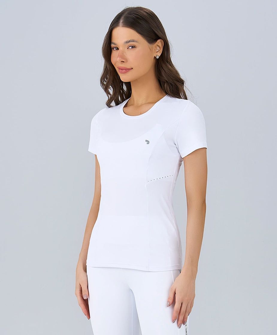 T-SHIRT COM TULE E REFLETIVOS 1