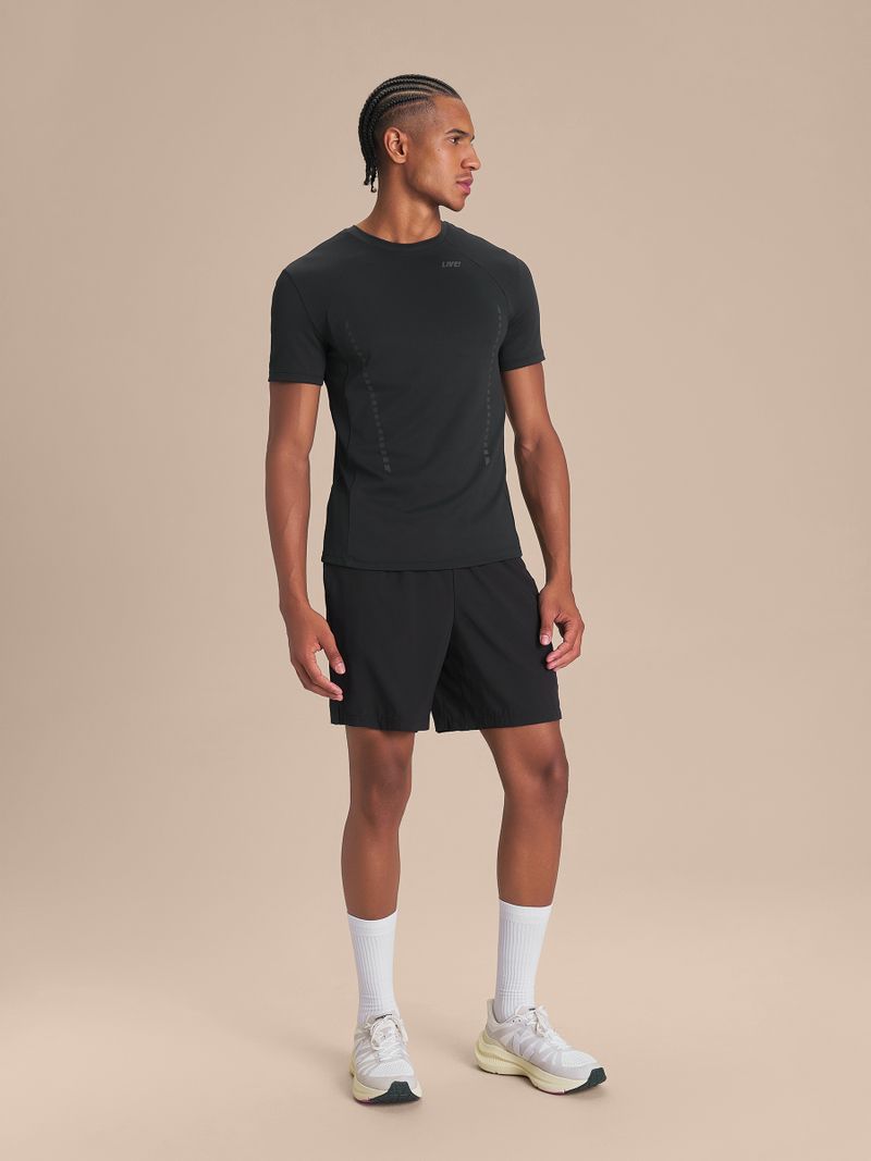 Camiseta Train Slim Men Cor:Preto;Tamanho:P 4