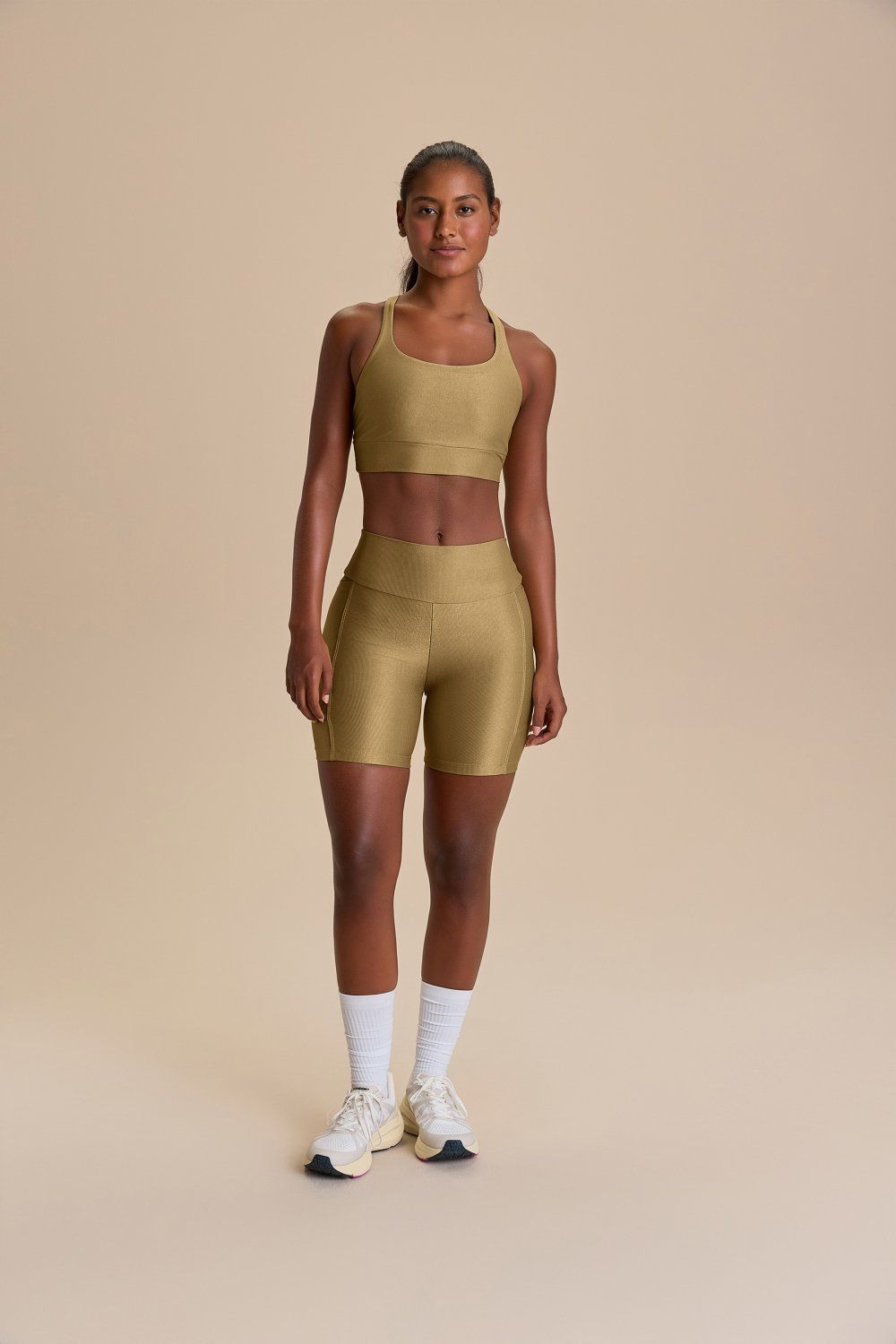 Top Neo Allure Adaptiv Cor:Mocassim;Tamanho:M 6