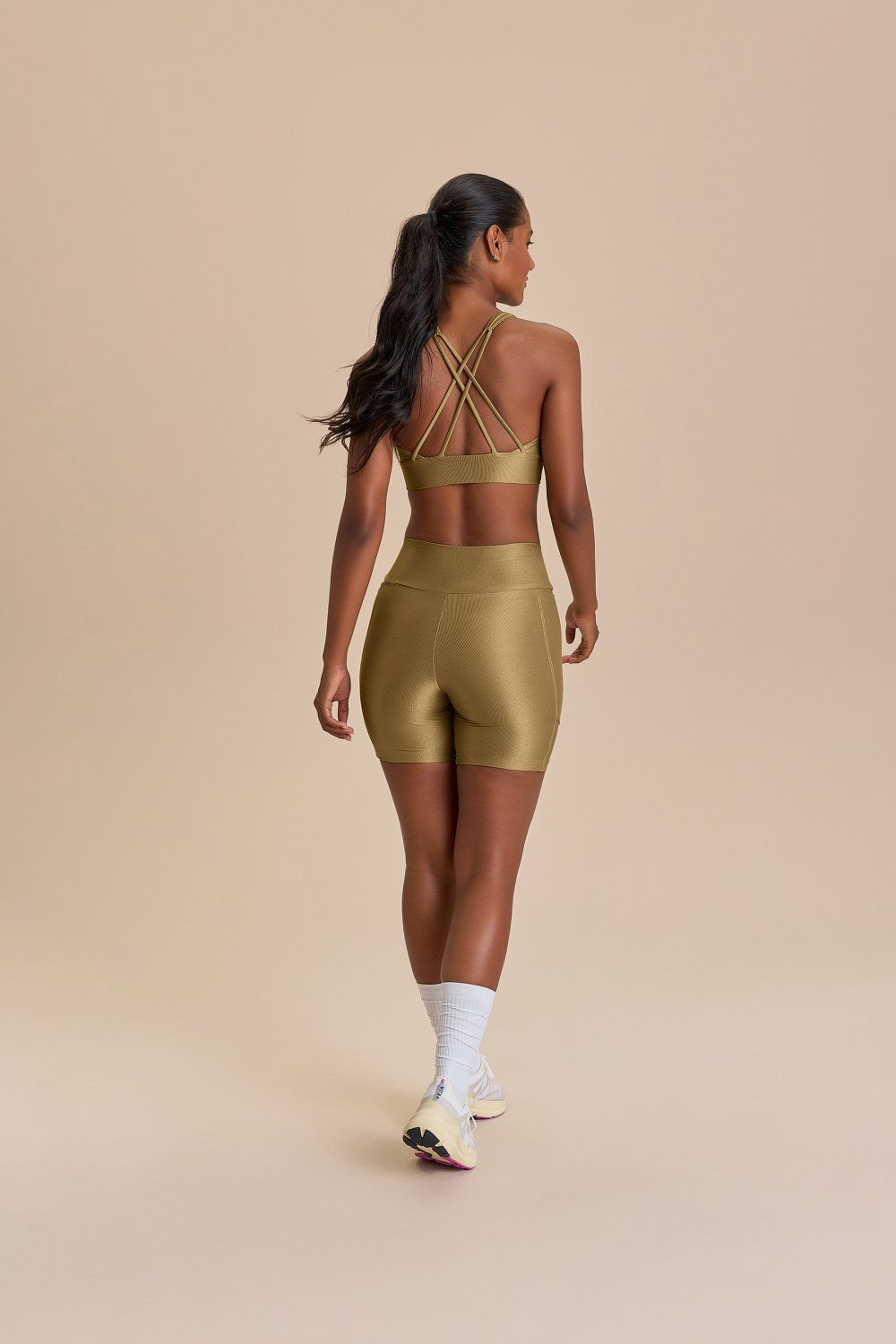 Top Neo Allure Adaptiv Cor:Mocassim;Tamanho:M 2