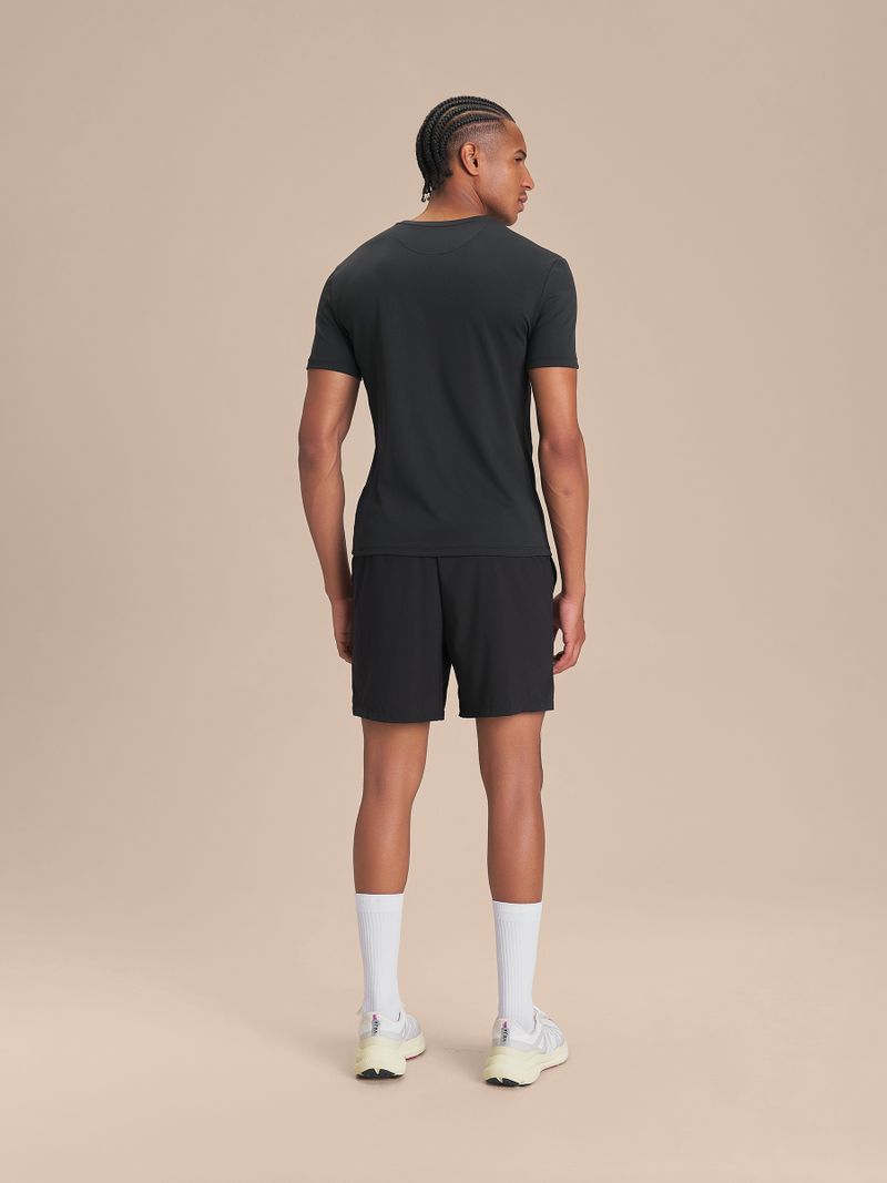 Camiseta Train Slim Men Cor:Preto;Tamanho:G 3