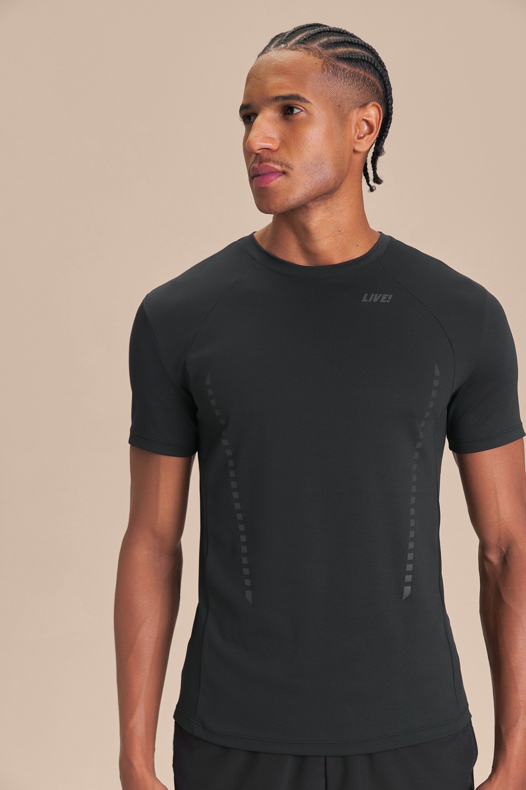 Camiseta Train Slim Men Cor:Preto;Tamanho:G 1