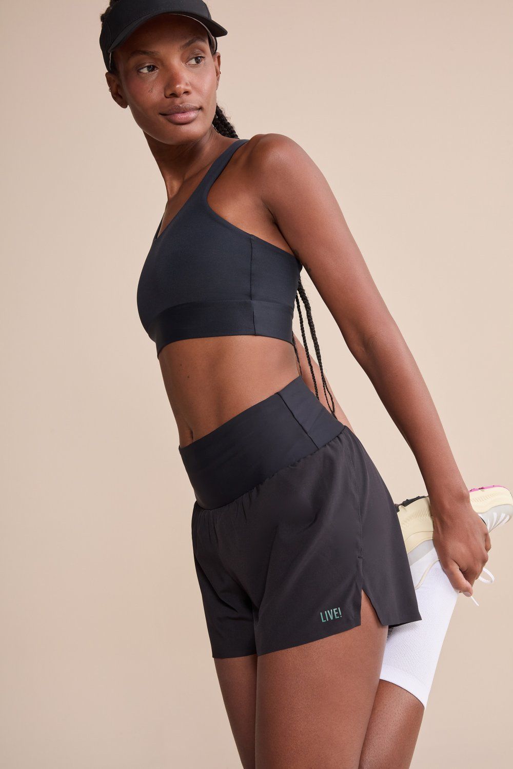 Shorts Run Dryside Noir Black Cor:Preto;Tamanho:M 1