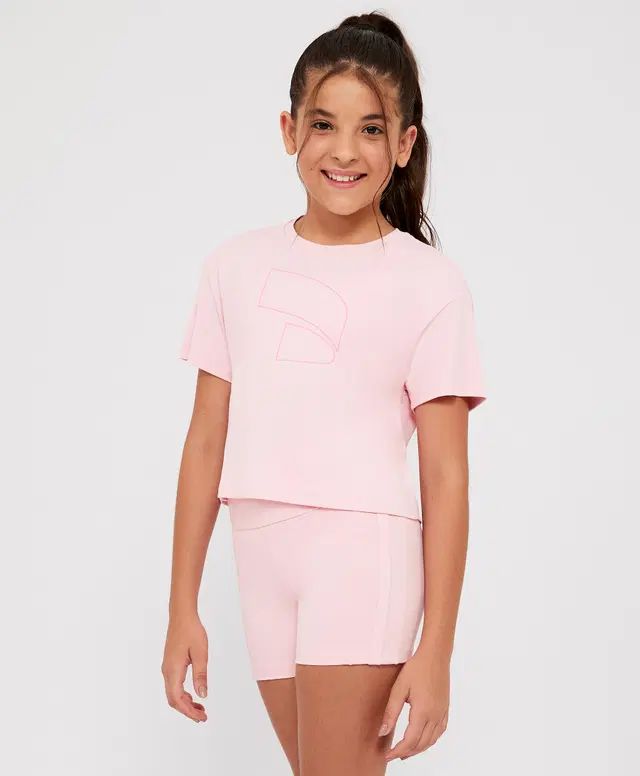 T-shirt Regular Simbolo AG Kids Cor:Preto;Tamanho:14 3