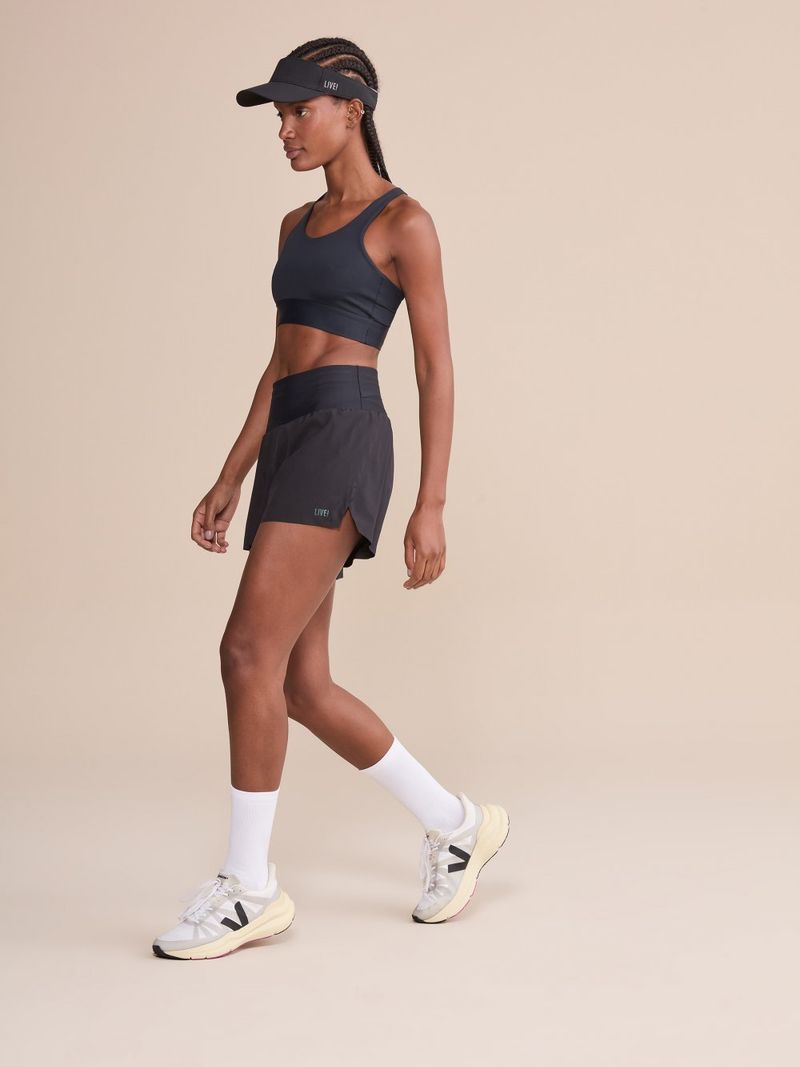 Shorts Run Dryside Noir Black Cor:Preto;Tamanho:M 4