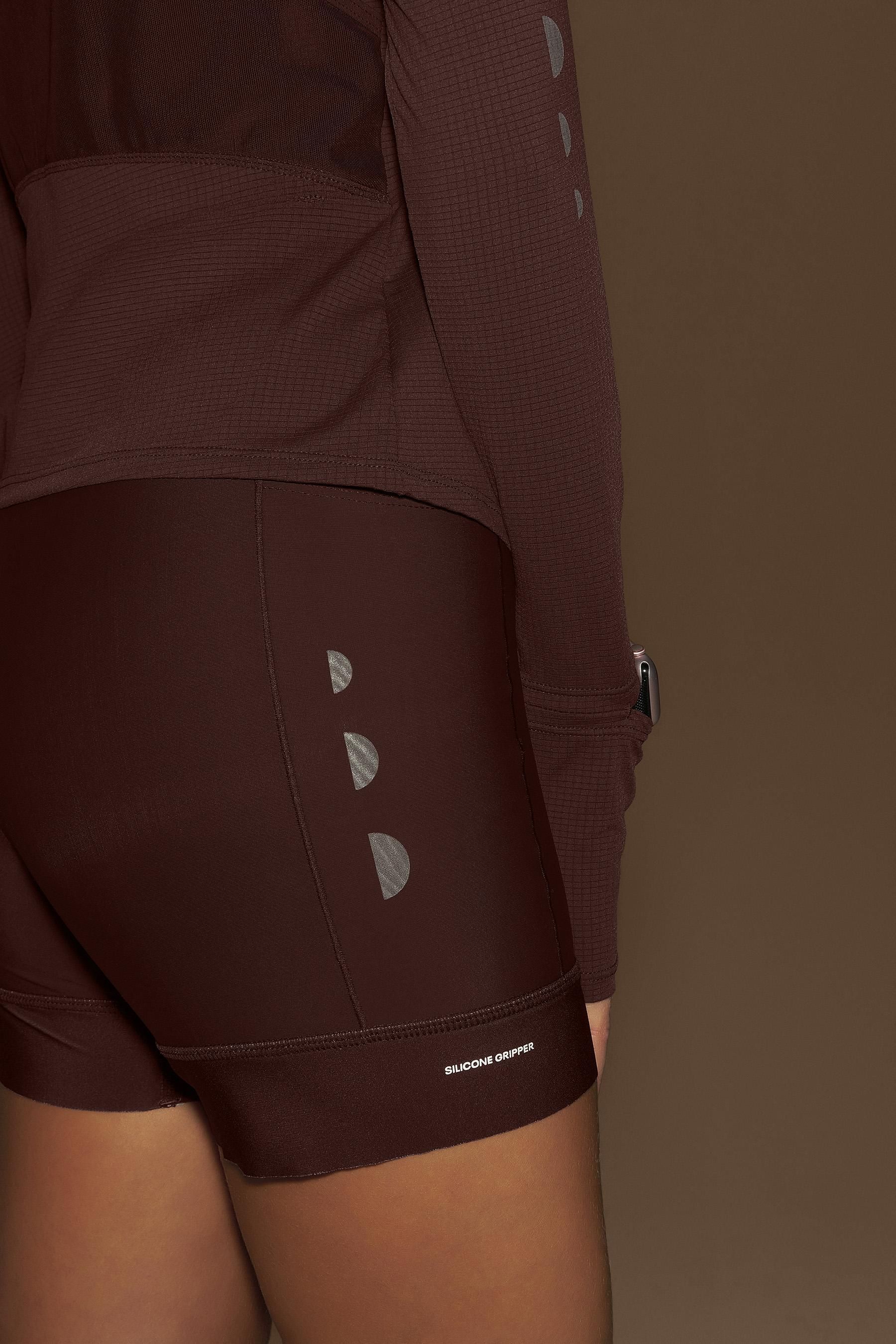 Shorts Prism Race Pro Cor:Marrom;Tamanho:PP 3
