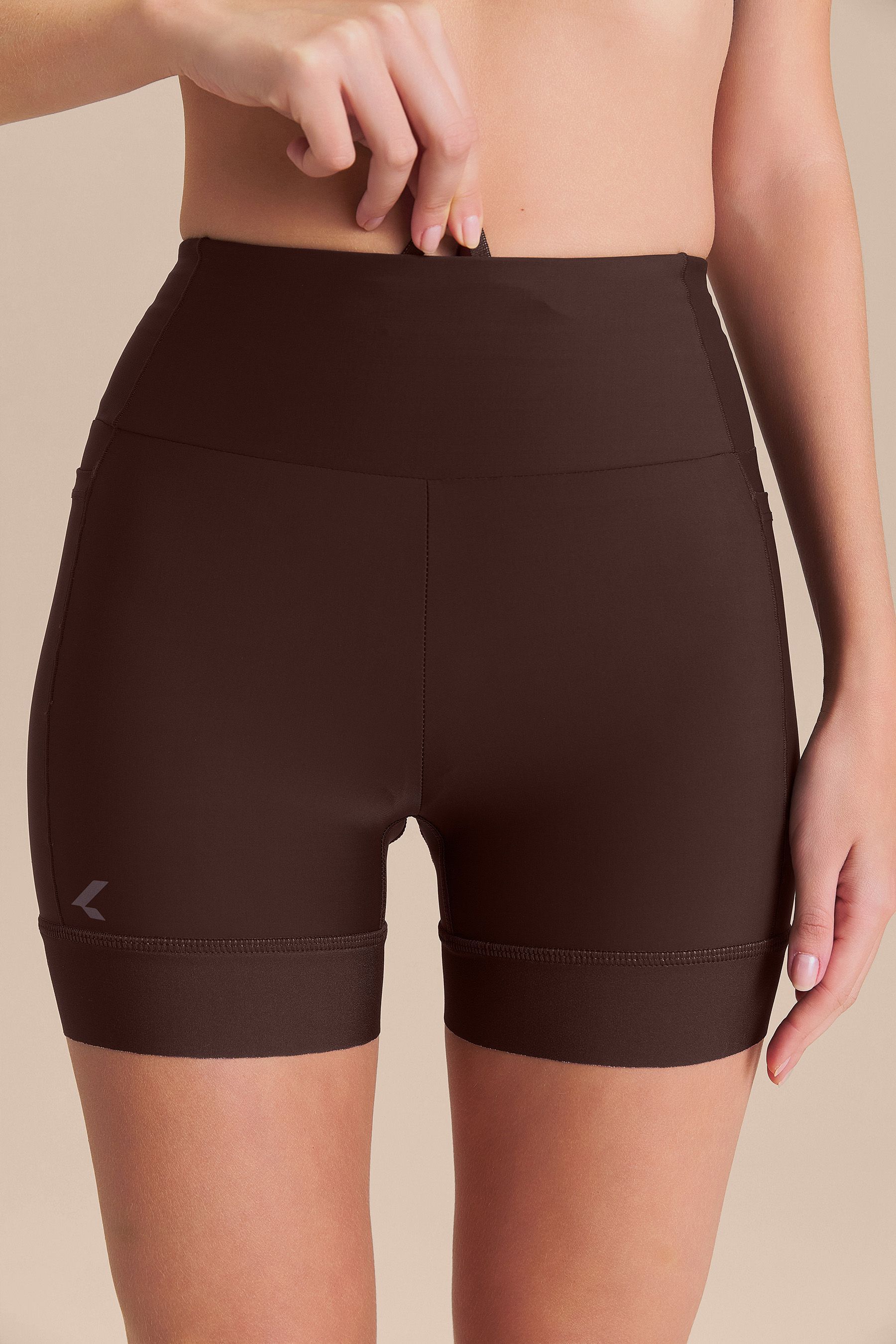 Shorts Prism Race Pro Cor:Marrom;Tamanho:PP 2