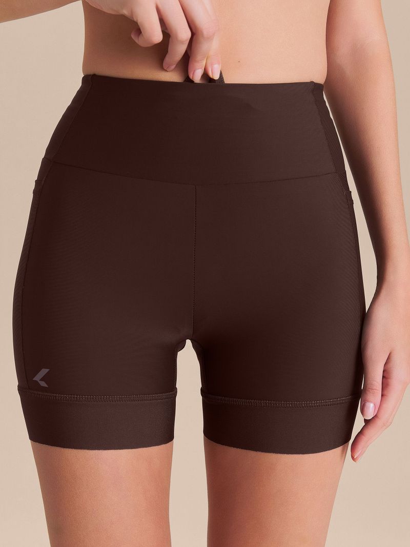 Shorts Prism Race Pro Cor:Marrom;Tamanho:PP 2