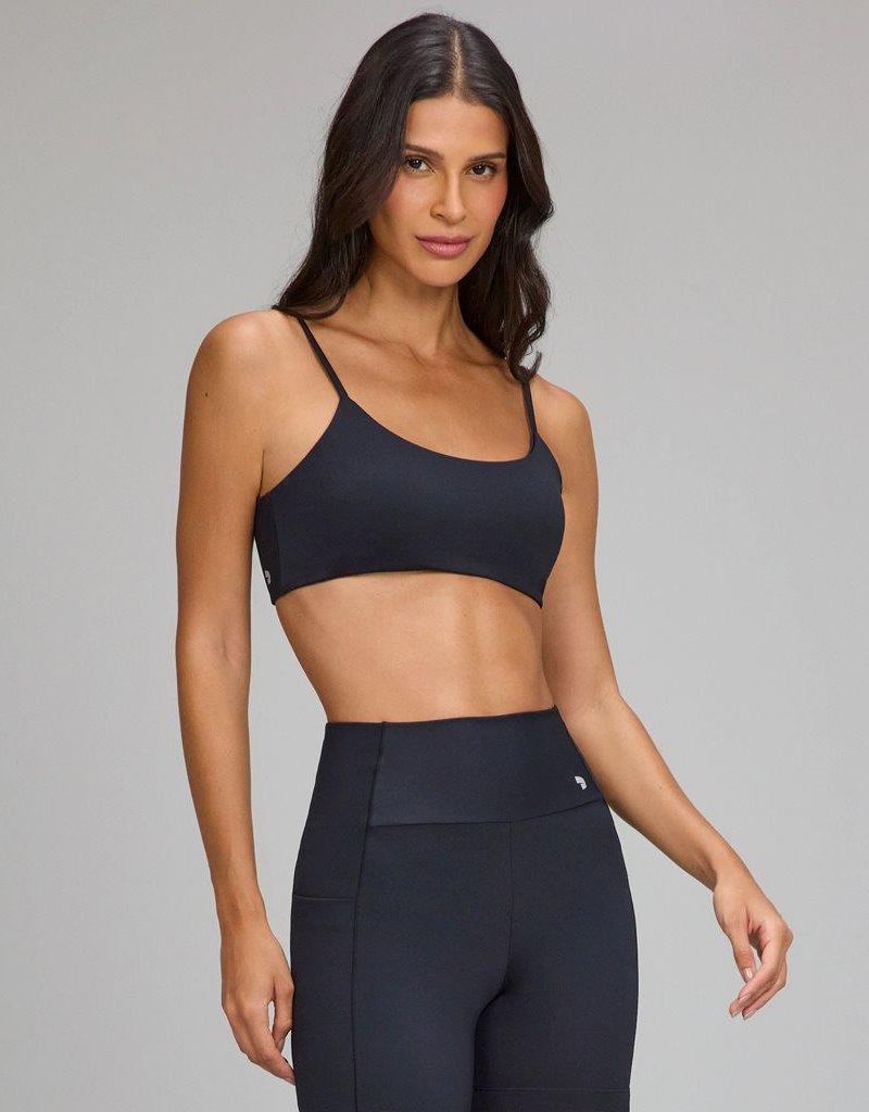 Top Eterno Liso Costas Decotada Cor:Preto;Tamanho:M 4
