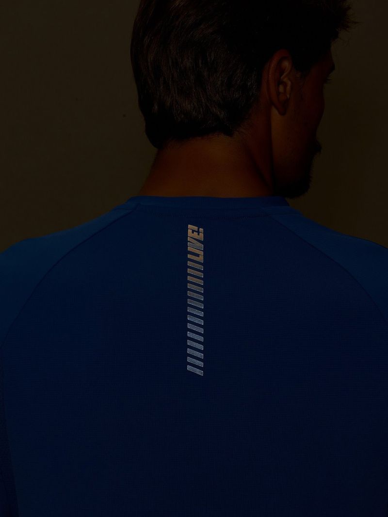Camiseta Comfy Harmony Men Cor:Azul;Tamanho:GG 7