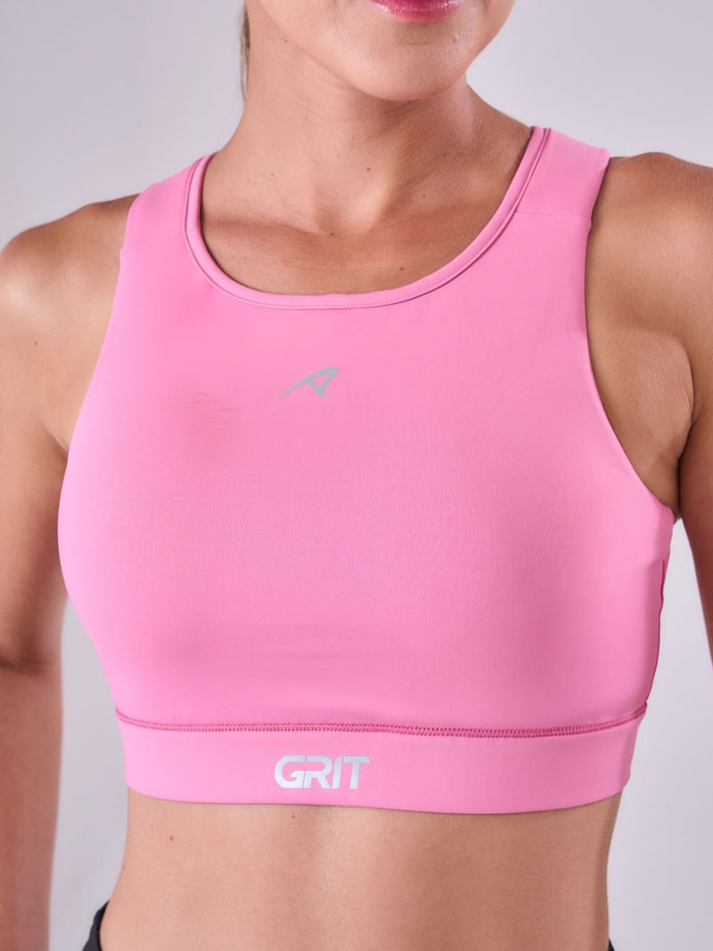 Top Grit Bossa Ajustavel 1 Bolso Nadador Colors Cor:Rosa;Tamanho:M 4