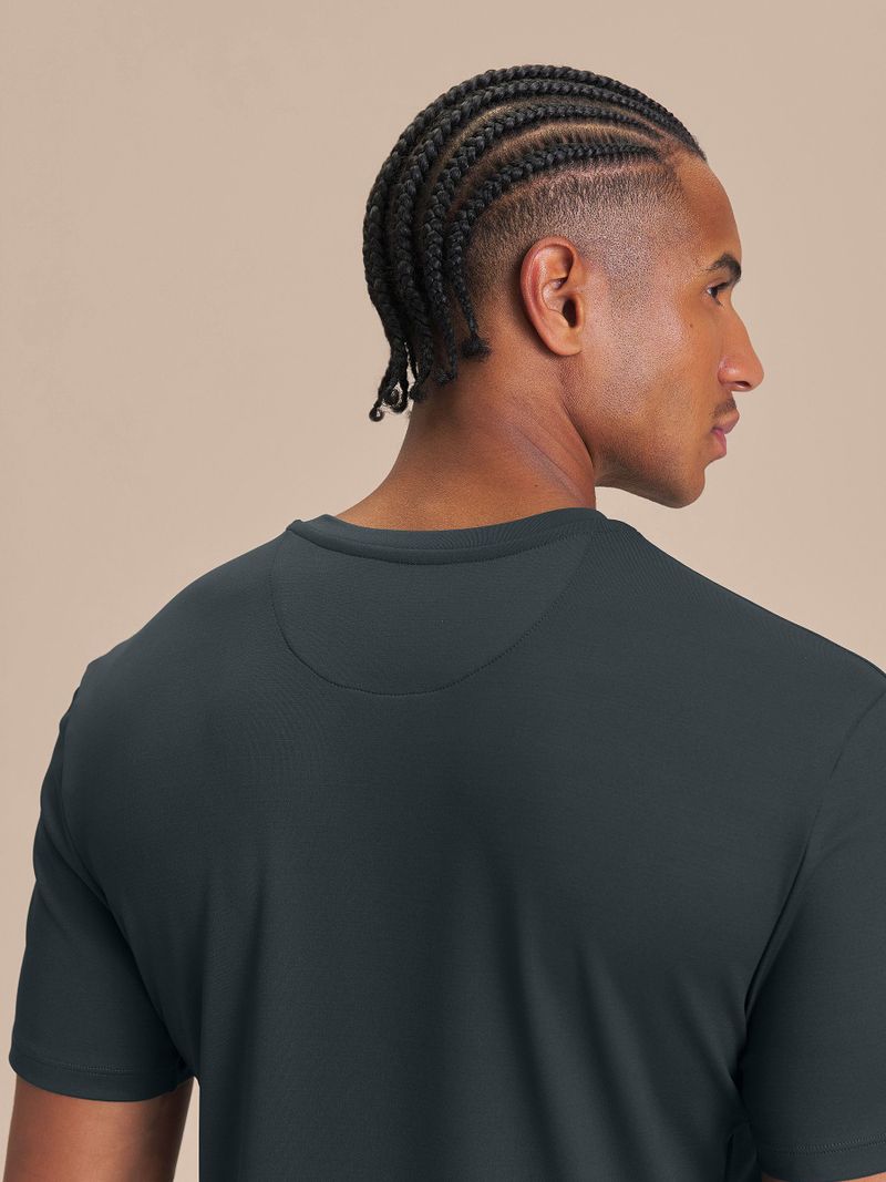 Camiseta Train Slim Men Cor:Verde Escuro;Tamanho:G 2