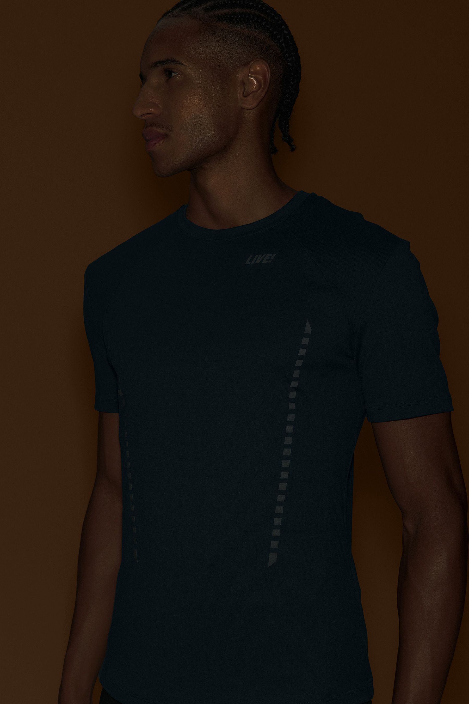 Camiseta Train Slim Men Cor:Verde Escuro;Tamanho:G 4