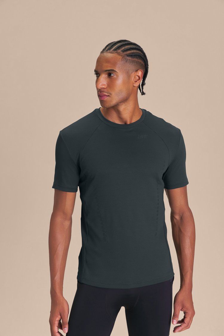 Camiseta Train Slim Men Cor:Verde Escuro;Tamanho:G 1