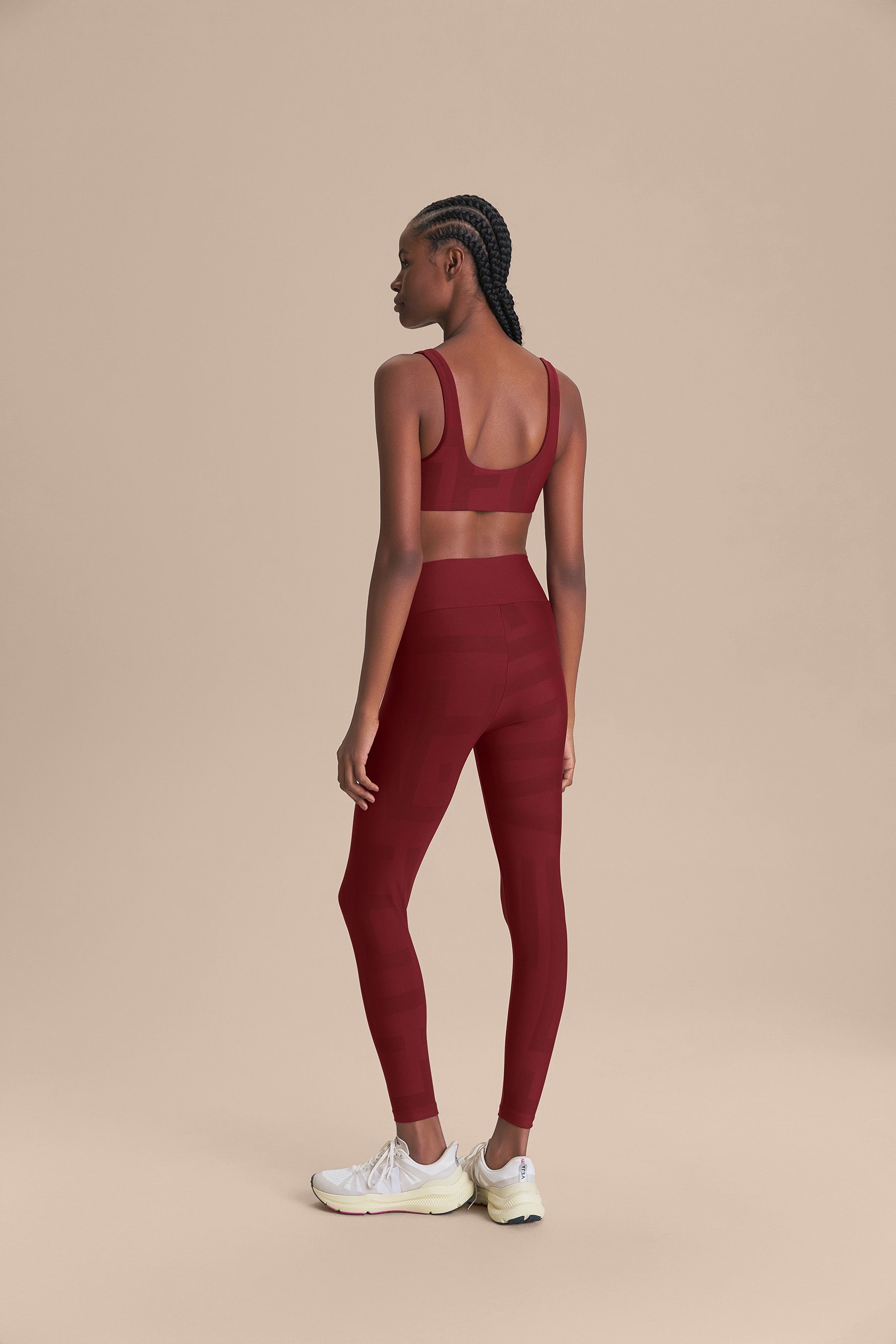 Top Reversible Maxi LIVE Cor:Vermelho Escuro;Tamanho:M 4