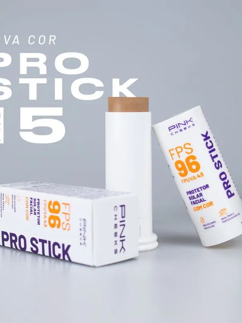 Pro Stick Protetor Solar Multifuncional FPS96 Cor:PRO15 5