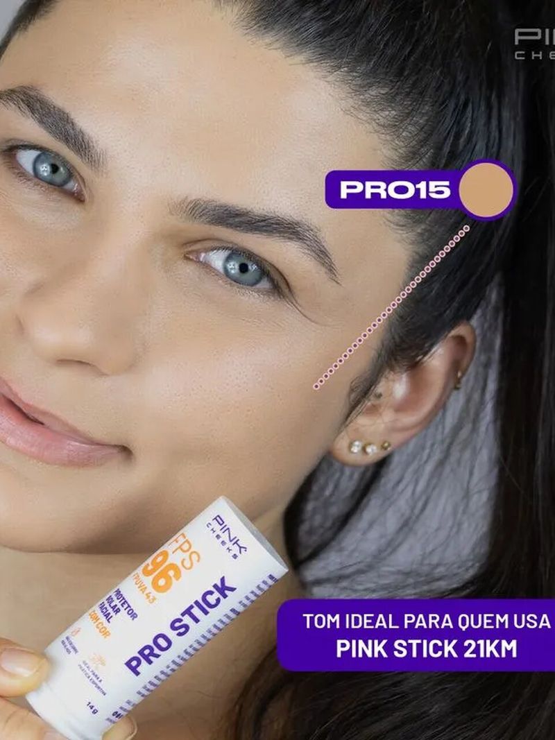 Pro Stick Protetor Solar Multifuncional FPS96 Cor:PRO15 3