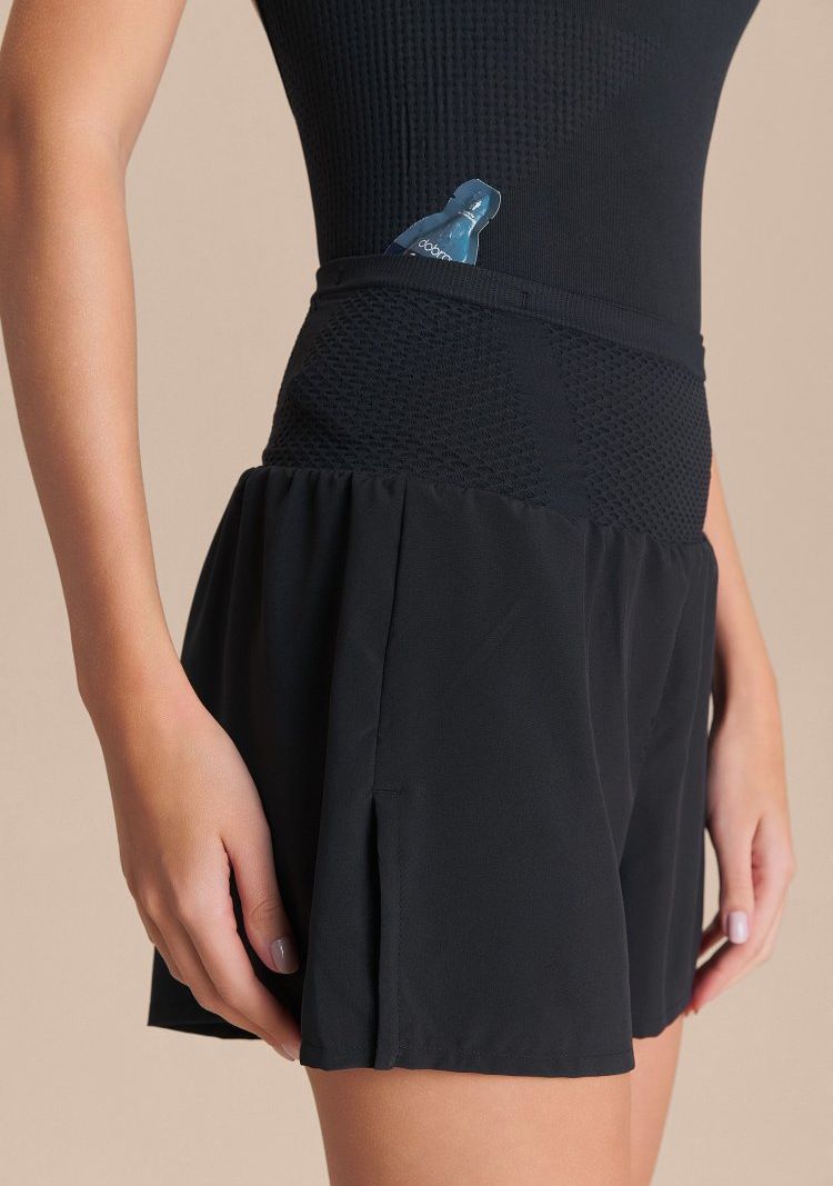 Shorts Dryside Seamless Knit Cor:Preto;Tamanho:G 2