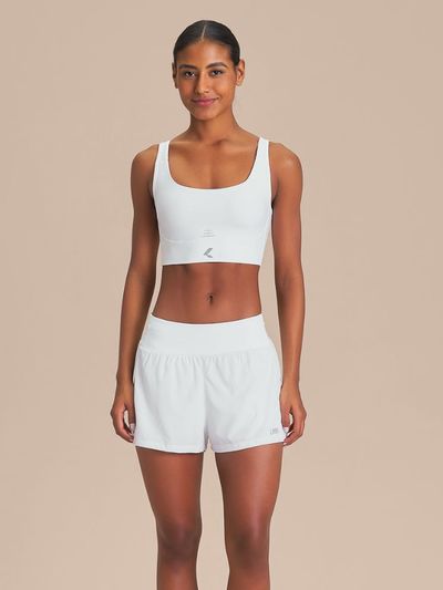 Shorts Pro Six Pockets Cor:Branco;Tamanho:M