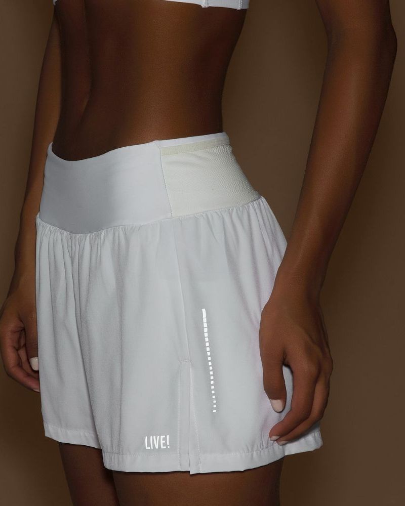 Shorts Pro Six Pockets Cor:Branco;Tamanho:M 2