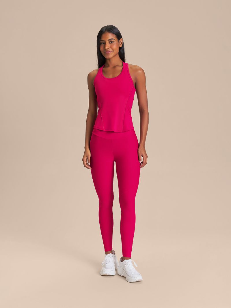 Regata Nadador Bio Stretch Cor:Pink;Tamanho:P 3