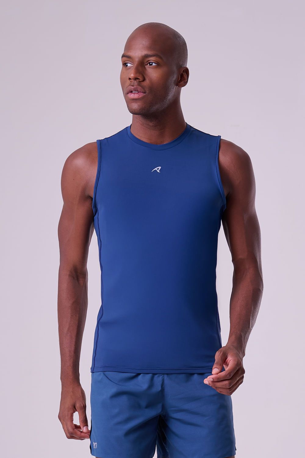 Regata Grit Bossa UV50 MASC Color Cor:Azul escuro;Tamanho:GG 1