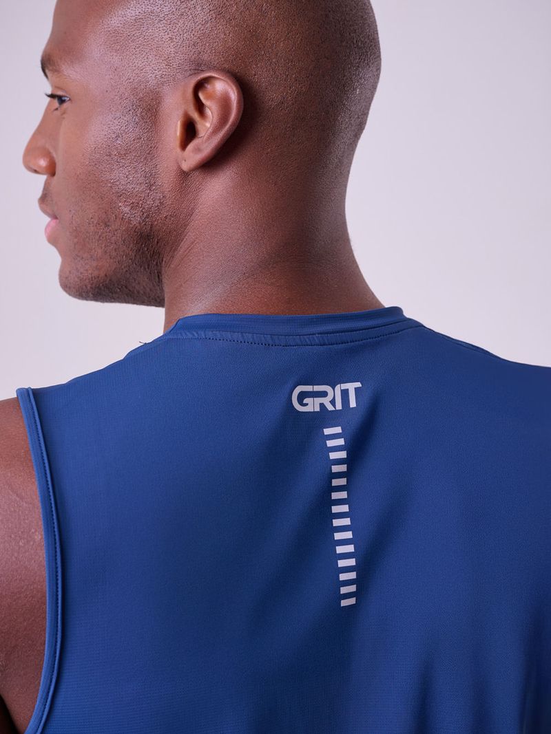 Regata Grit Bossa UV50 MASC Color Cor:Azul escuro;Tamanho:GG 3