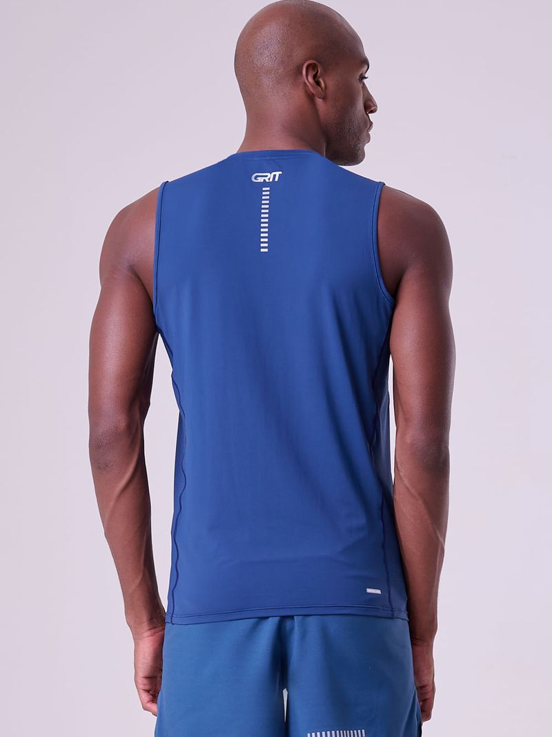 Regata Grit Bossa UV50 MASC Color Cor:Azul escuro;Tamanho:GG 2