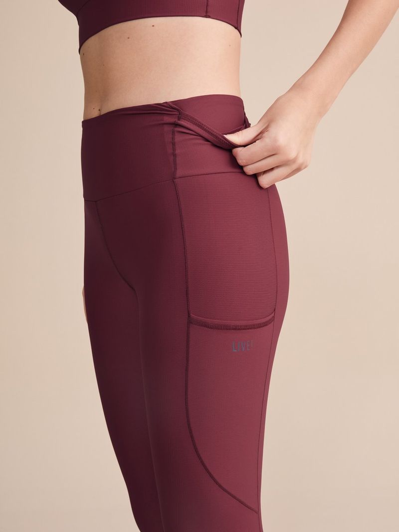Legging 6 Pockets Speed Cor:Púrpura;Tamanho:P 4