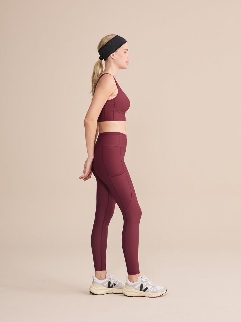 Legging 6 Pockets Speed Cor:Púrpura;Tamanho:P 5