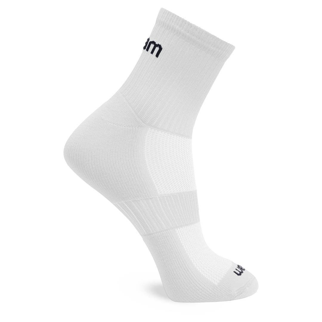 Meia Performance Masculina Cano Curto Poliamida Cor:Branco;Tamanho:38-43