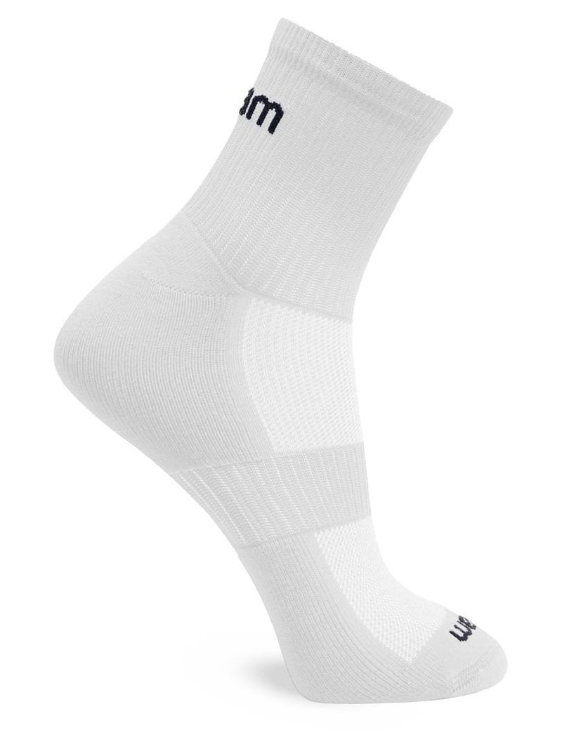 Meia Performance Masculina Cano Curto Poliamida Cor:Branco;Tamanho:38-43 1