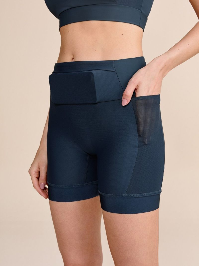 Shorts Race Pro Speed Cor:Azul Petróleo;Tamanho:G 2