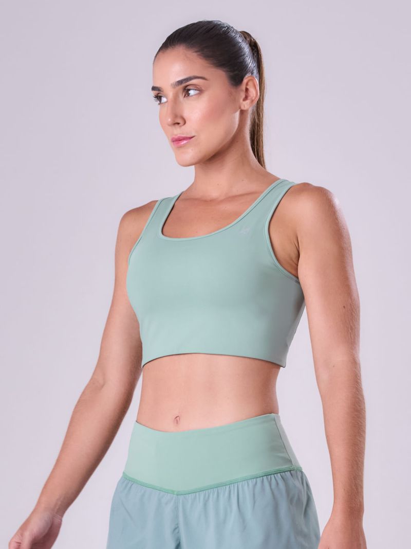 Top Signature Samba Reto Dupla Face Cor:Verde;Tamanho:M 1