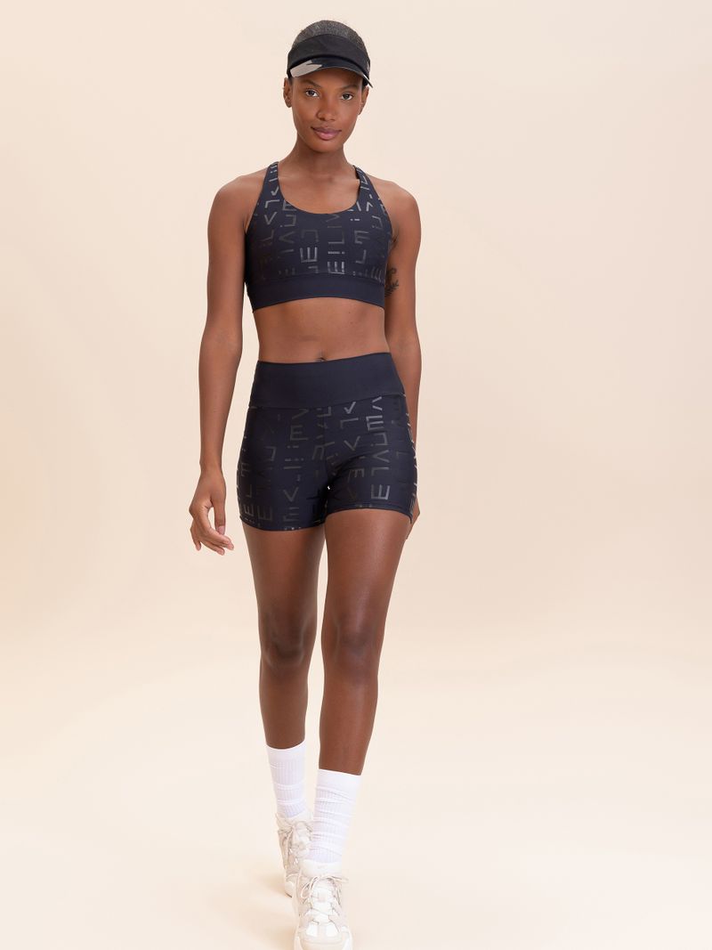 Shorts Icon Hydefit Adaptiv Cor:Preto;Tamanho:M 4