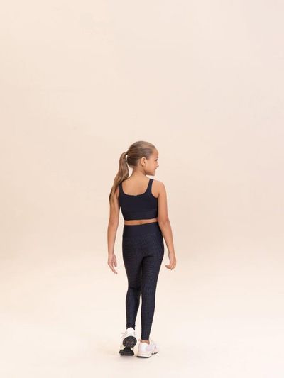 Legging Sense Live Kids Cor:Preto;Tamanho:10