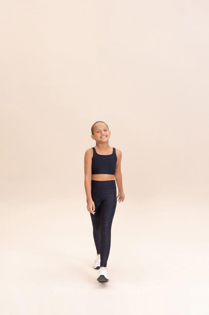 Legging Sense Live Kids Cor:Preto;Tamanho:10 4